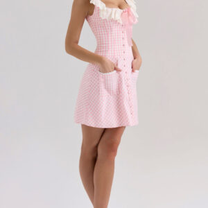 Pink Gingham Mini
