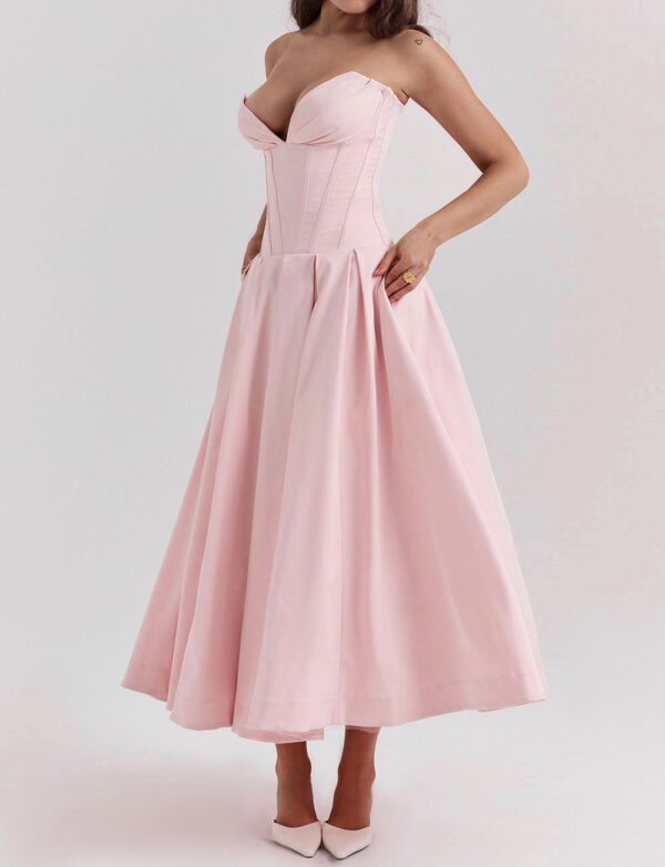 Sexy Strapless Midi.