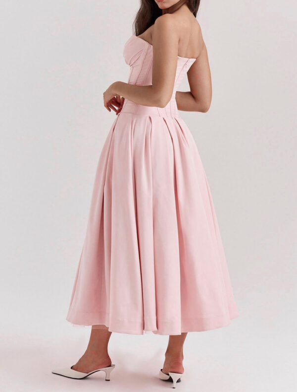 Sexy Strapless Midi.