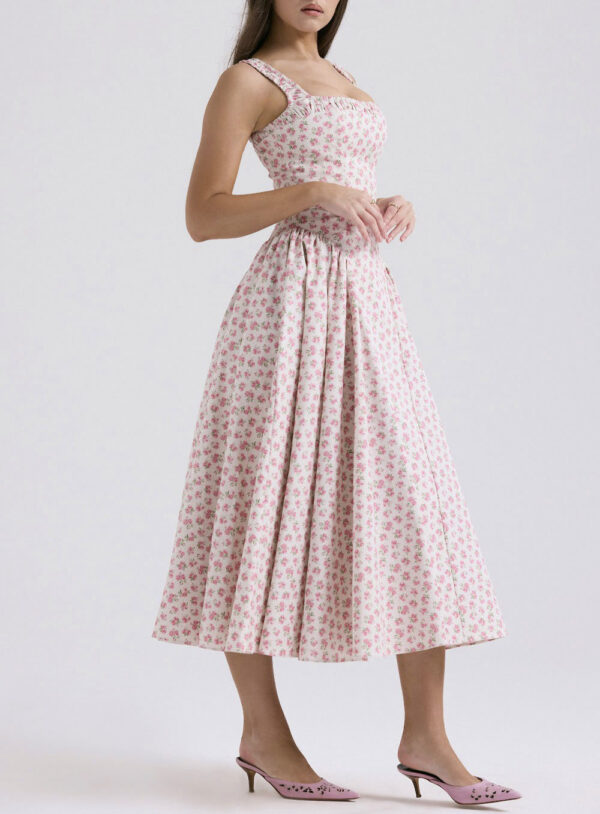 Floral French Cami Maxi Dress.